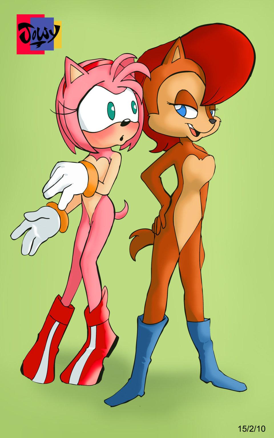 Sonic and amy having sex