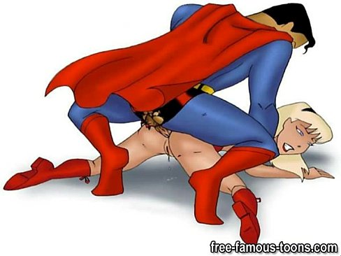 Superman cartoon porn