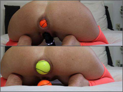 best of Stretching with ball anal