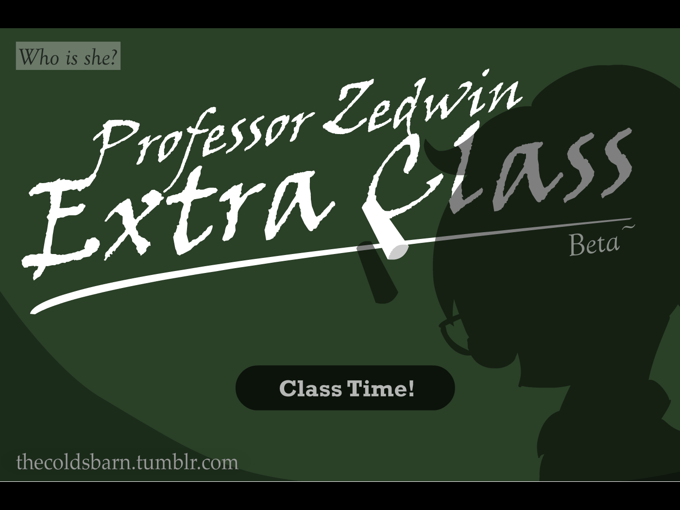 Animation gameplay professor zedwin extra