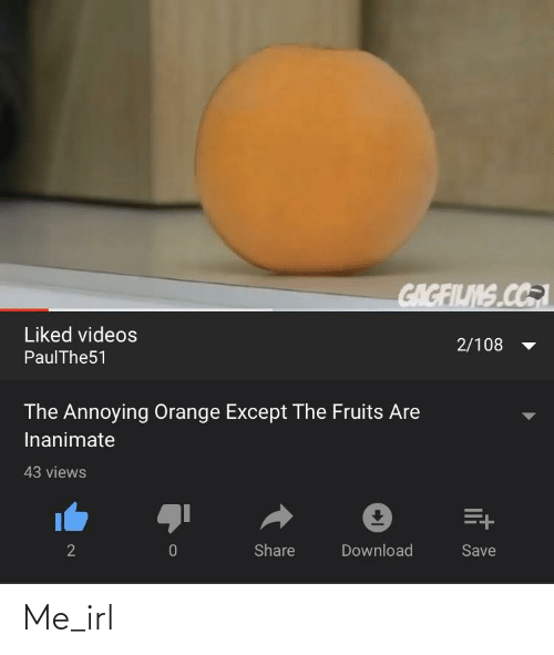 best of Action live annoying orange